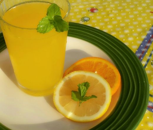 1 Limon 1 Portakal Limonata Tarifi ve Malzemeleri